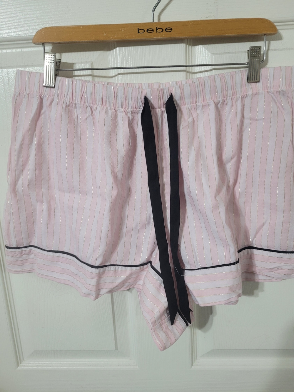 Victoria's Secret Pink Stripe Short Pajama Set - Picture 2 of 4